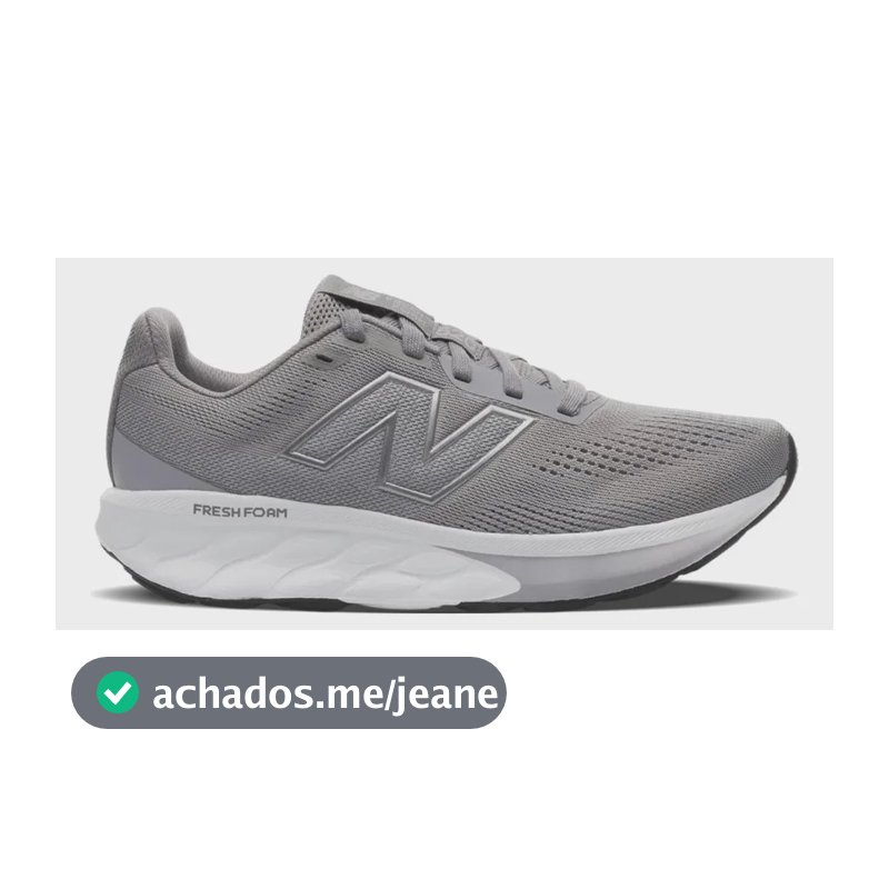 Tênis New Balance Fresh Foam 520 V9 Feminino Cinza 34 Br