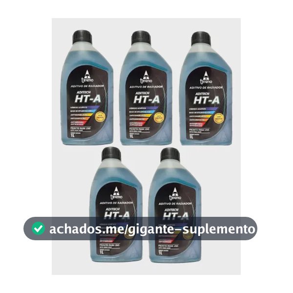 5 Aditivo Radiador Tirreno Ht-a Pronto Uso