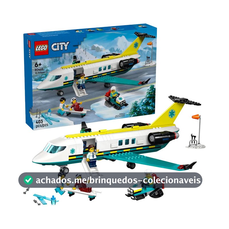 Blocos De Montar Legolego City 60465 403 Peças Em Caixa