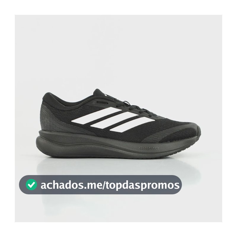 Tênis adidas Runfalcon 6 Corrida Até 10 Km Macio Preto 42 Br