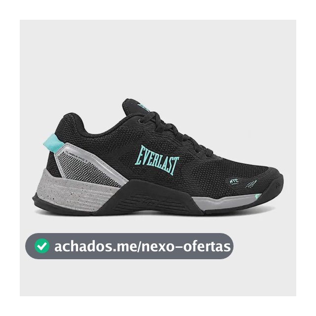 Tenis Crossfit Feminino Everlast Climber Pro 3 Preto E Verde Preto E Verde Liso 36 Br