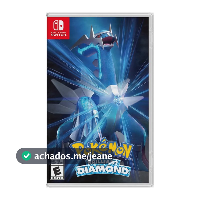Pokémon Brilliant Diamond - Físico - Nintendo Switch