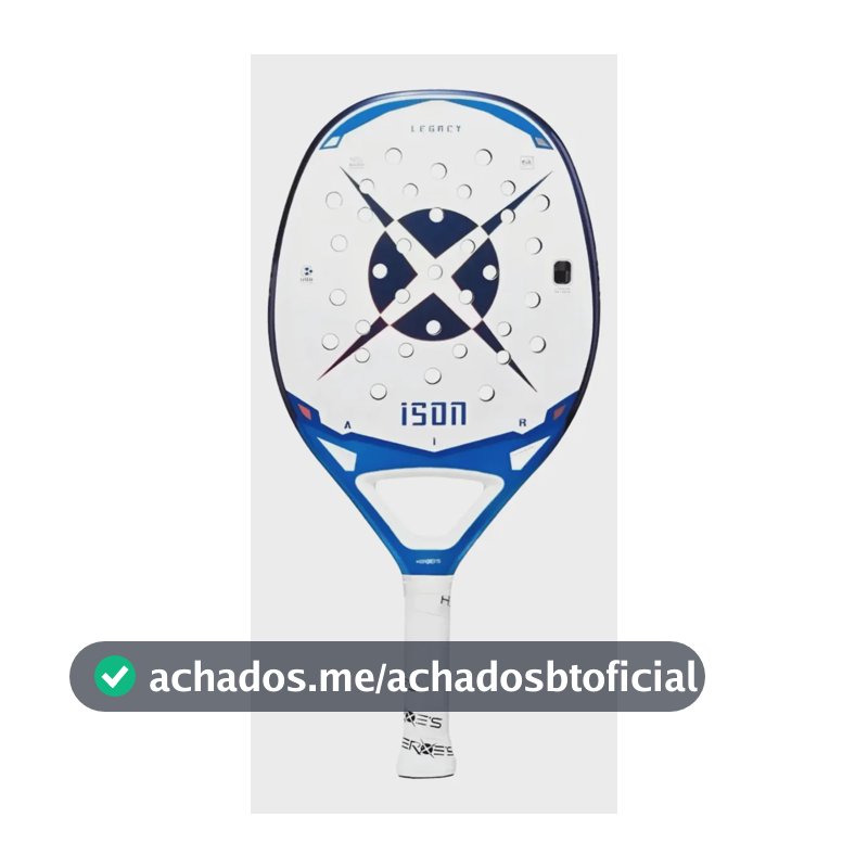 Raquete De Beach Tennis Ison 2025  Heroes Azul