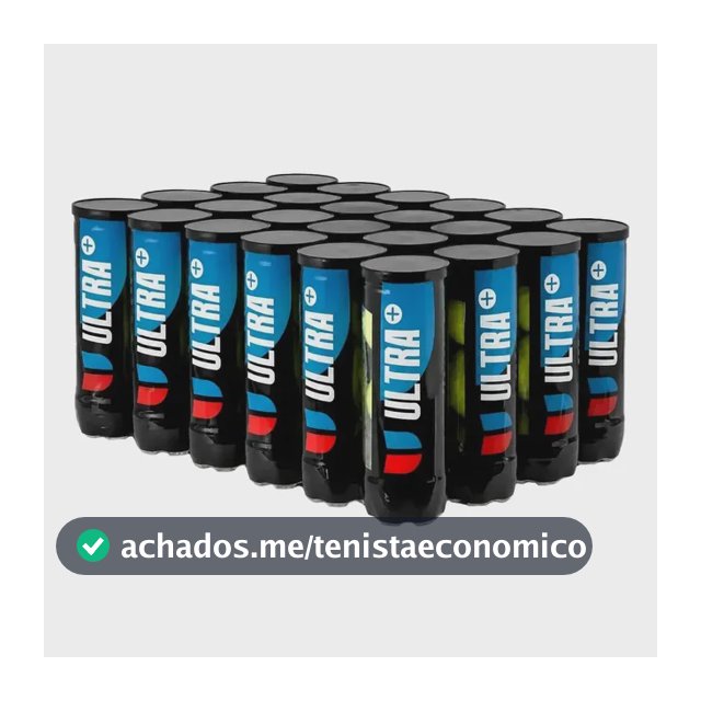 Bola De Tênis Ultra+  Caixa Com 24 Tubos