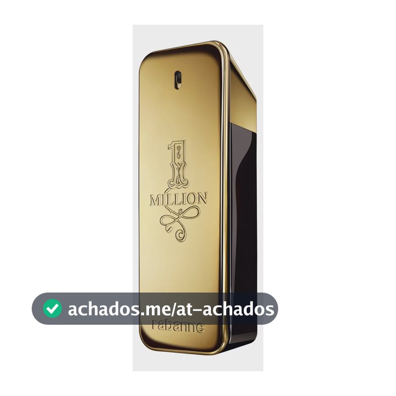 Perfume Rabanne 1 Million Eau de Toilette 200 ml masculino