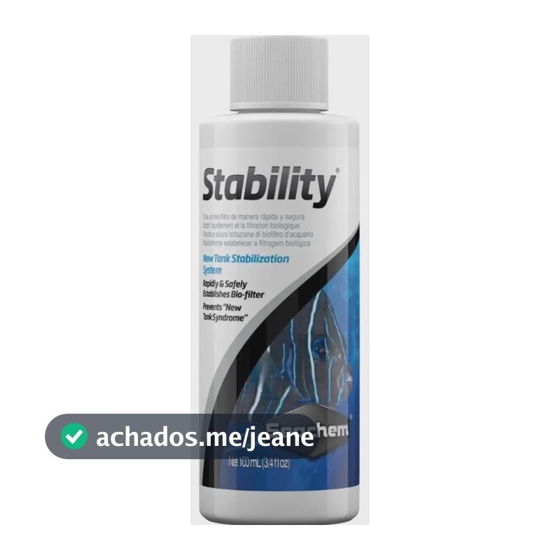 Acelerador Biológico Stability Seachem 100 Ml