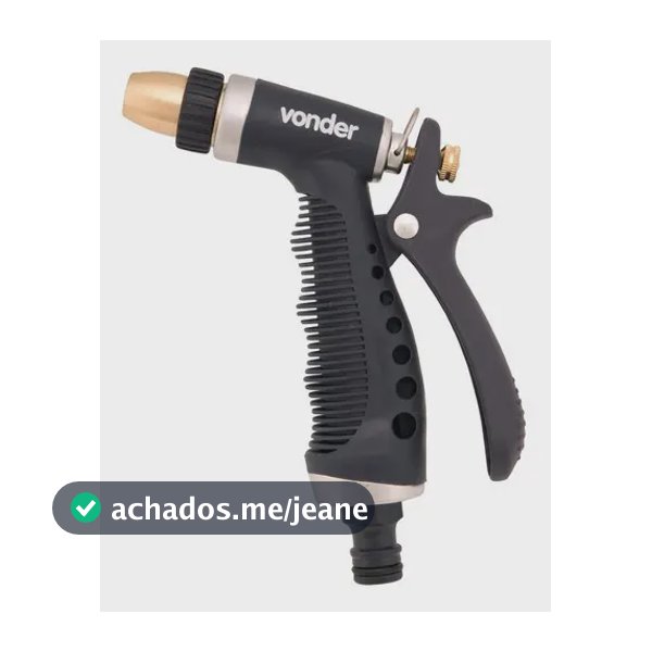 Esguicho Metálico Pistola Ep 217 Vonder 3198012217