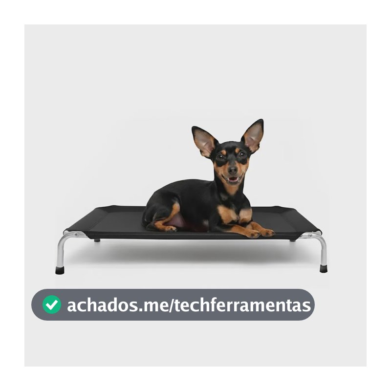 Cama Para Cachorro Pequeno Porte Suspensa 60x40cm Caminha de Cachorro Cama para Pet