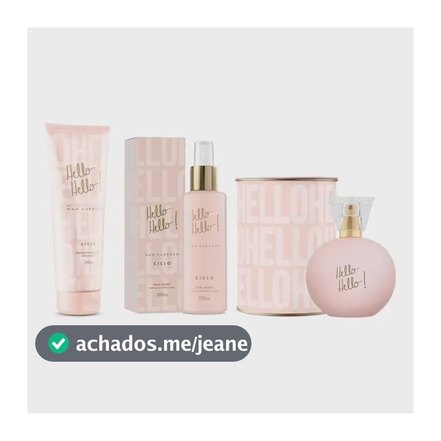 Kit Ciclo Hello Hello! Nah Cardoso 3 Itens