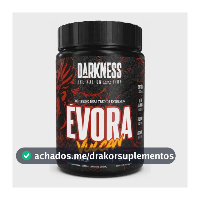 Pre Treino Evora Vulcan 300g Integralmedica Thermo Bend Spicy Melon