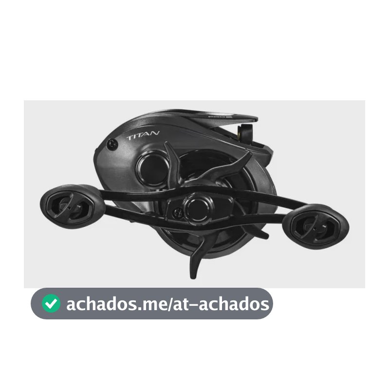 Carretilha Marine Titan Bg Pro 2 12000 Big Game Cor Igual A Foto Lado Da Manivela Esquerdo