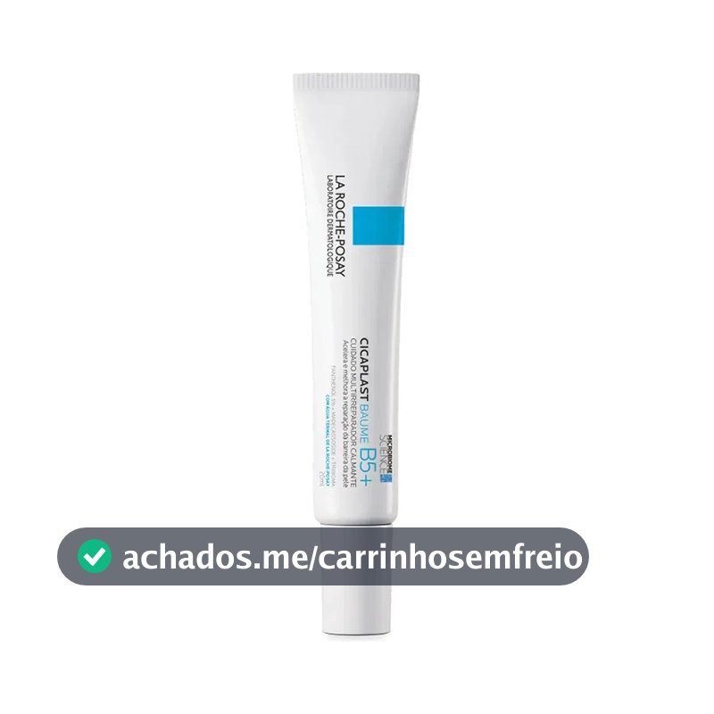 Creme Multirreparador Pele Sensível Cicaplast Baume B5+ La Roche-Posay 20ml