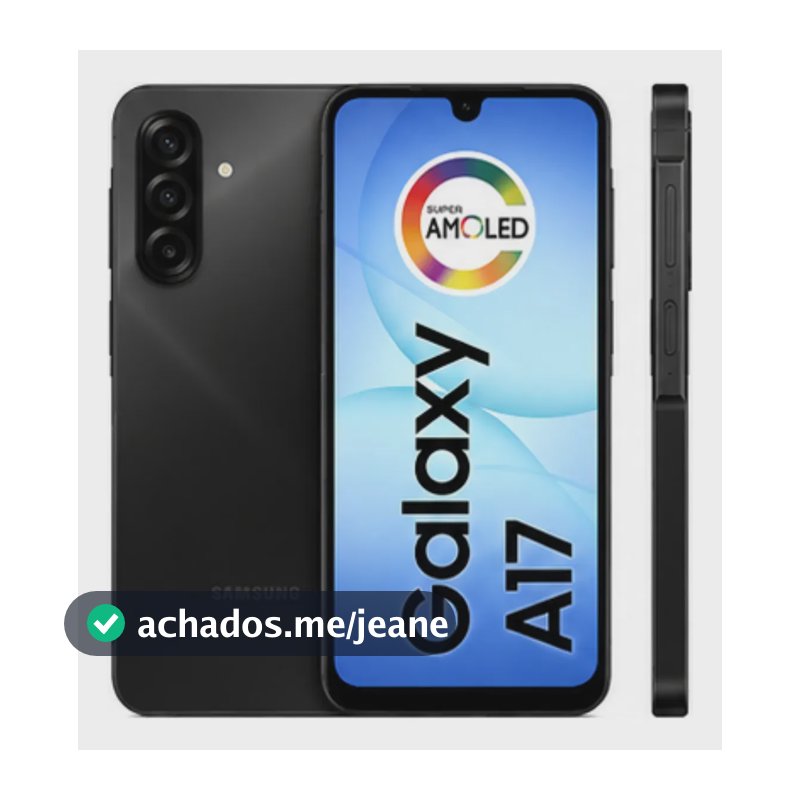 Smartphone Galaxy A17 128GB/4GB ram 4G/Lte Preto