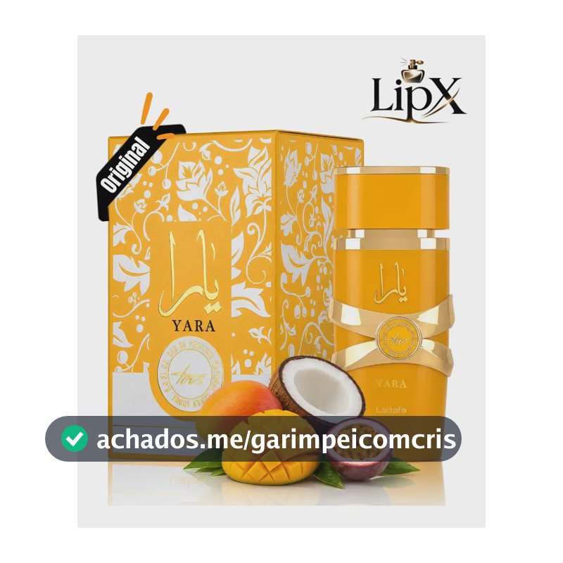 Perfume Árabe Yara Tous Original Edp Para Feminino