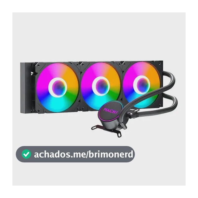 Water Cooler Mach1 Logic Gk360 Rgb 360mm Preto