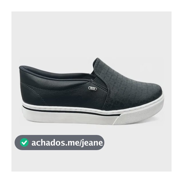 Tenis Feminino Via Marte Slip On - Calce Facil - Confortável