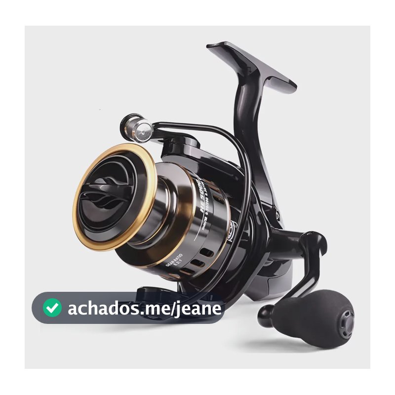 Carretilha Molinete De Pesca Sports - Relação De Recúo 5.2:1 A1-he5000 Direito/esquerdo