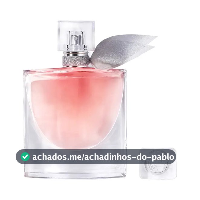 Perfume Feminino Eau de Parfum Fragrância Floral Gourmand Inebriante com Notas de Íris Nobre, Baunilha e Pralinê La Vie Est Belle Lancôme, Frasco com 50ml