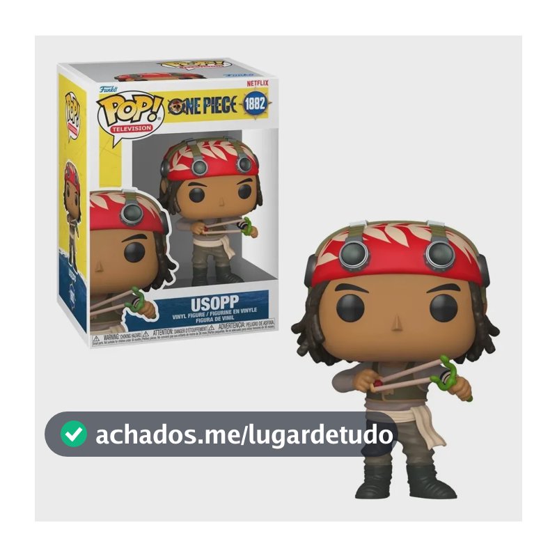Boneco Funko Pop! One Piece Live Action - Usopp