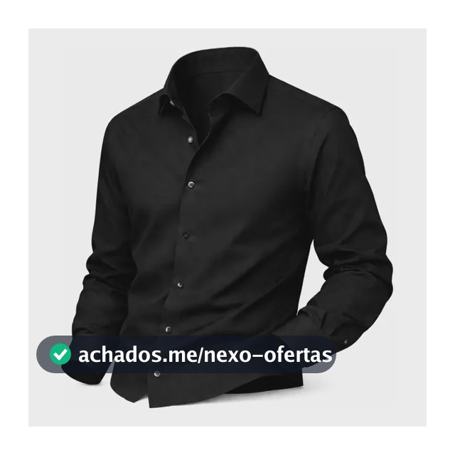 Camisa Social Masculina Slim Premium Manga Longa / Curta