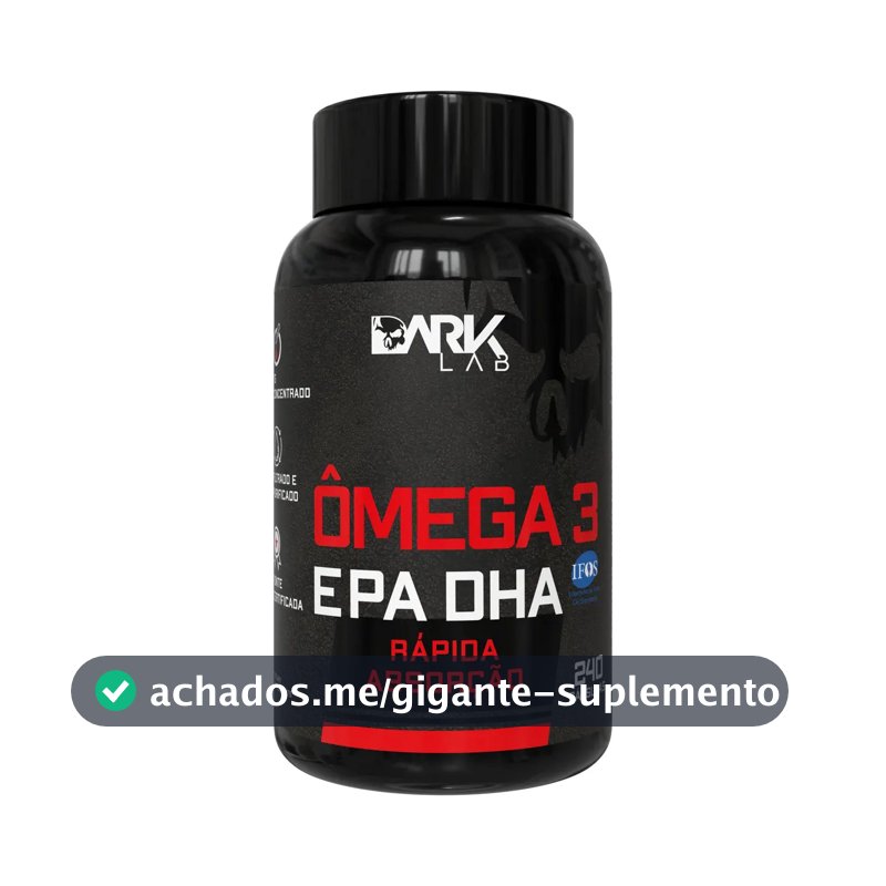 Ômega 3 Epa Dha 240 Cápsulas Dark Lab