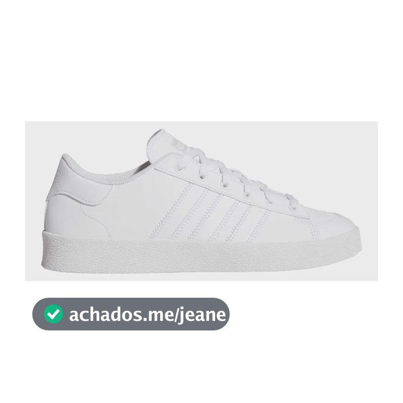 Tênis Masculino E Feminino Jump Hook adidas Branco Liso 42 Br