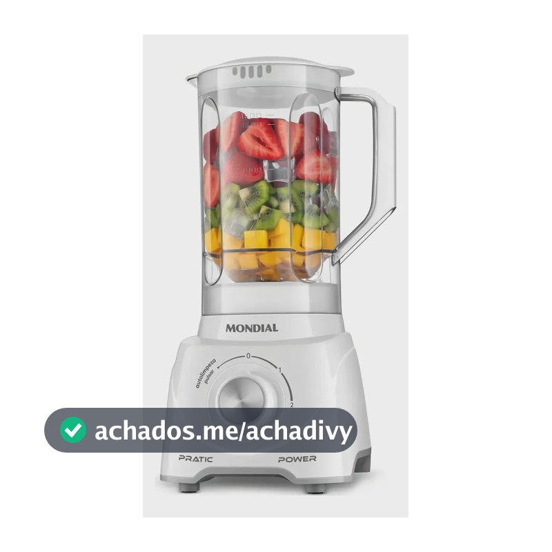 Liquidificador Pratic Power Mondial 550W - L-97-W