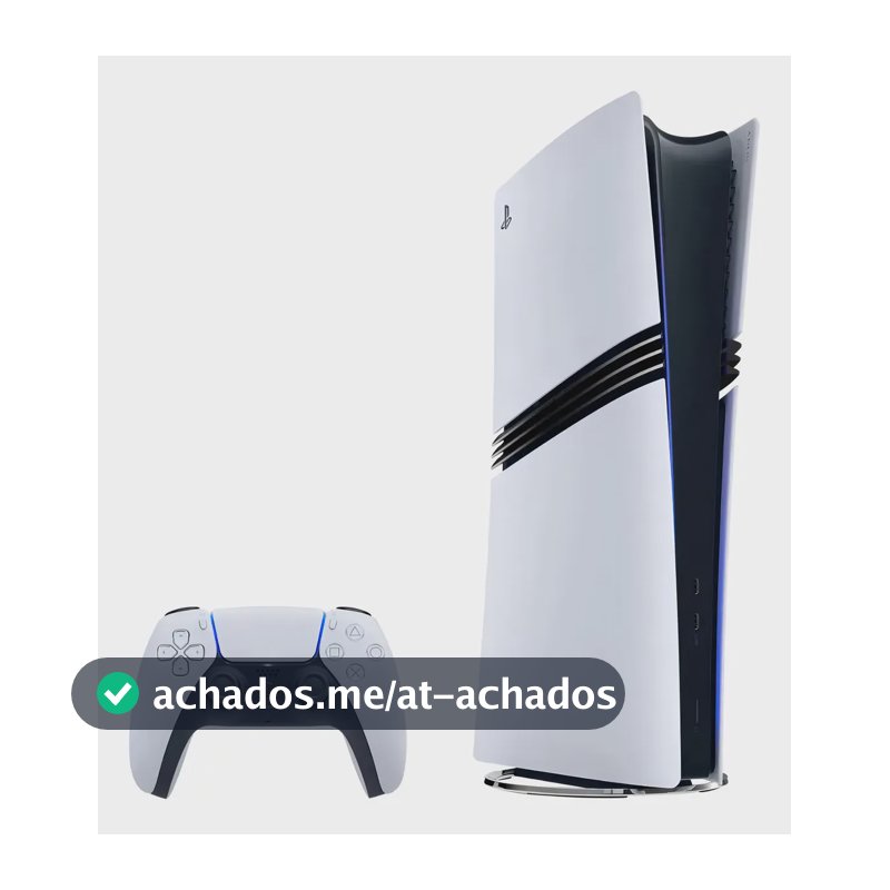 Console Playstation 5 Pro 2tb Branco Sony Bivolt Branco