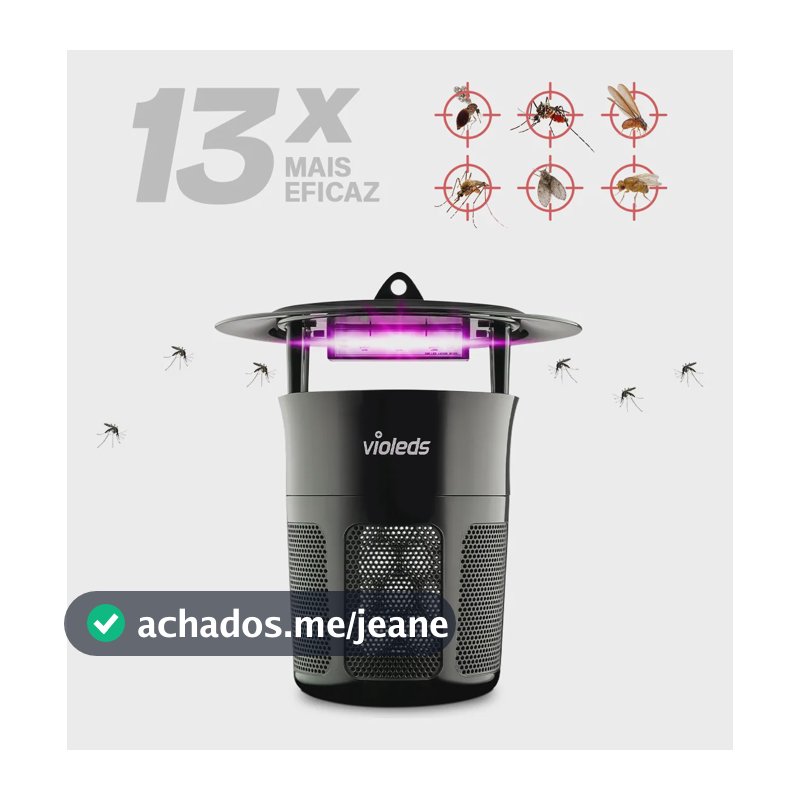 Mata Inseto Mosquito Mosca Pernilongo Eletrico Violeds 110,220