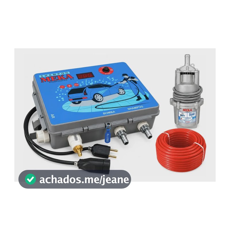 Shampoozeira Para Lava Rápido, Van, Caminhão, Ônibus 220v