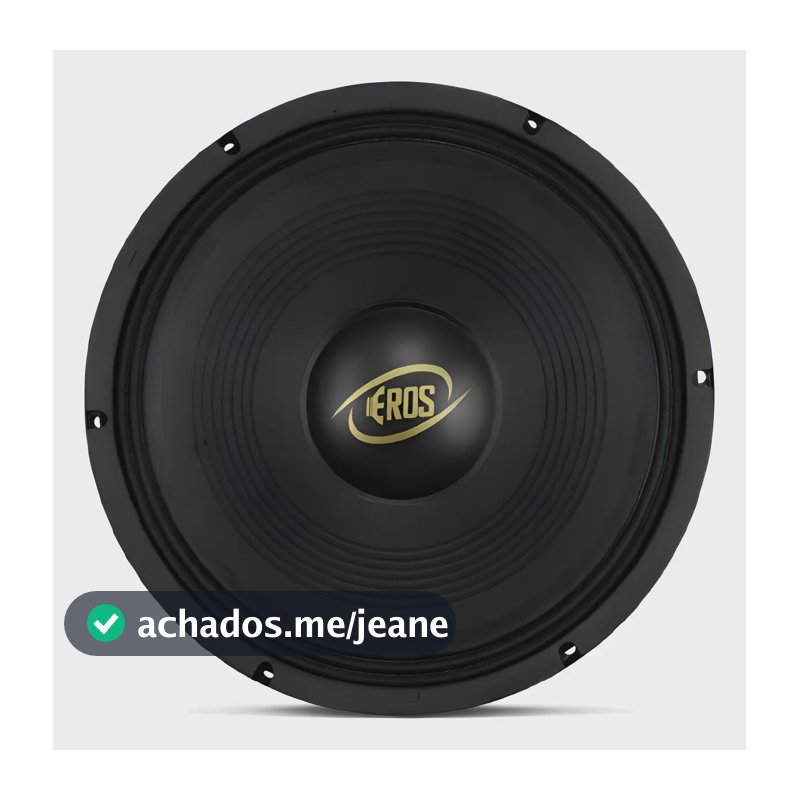 Alto-falante Eros E312lc 12'' - 400 Watts Rms - 8 Ohms Preto