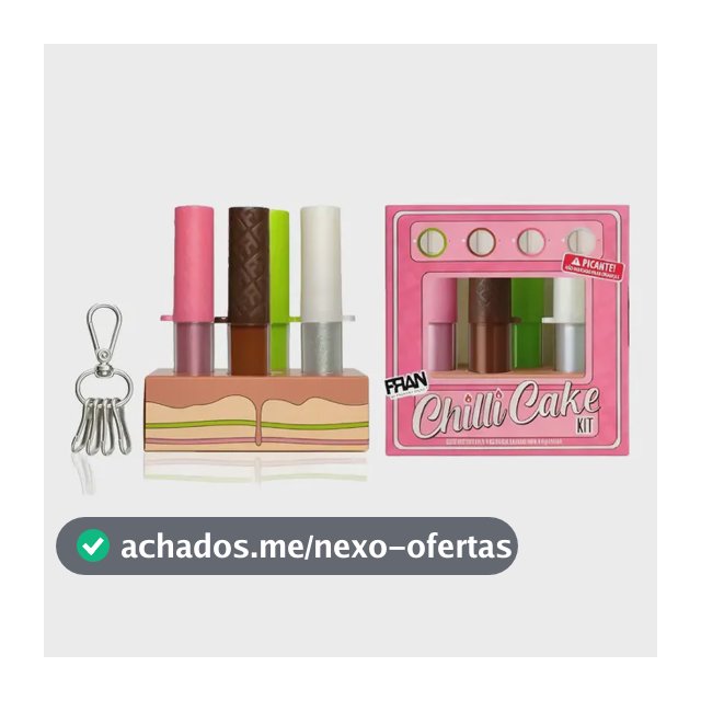 Kit Fran Chillicake Kit By Franciny Ehlke