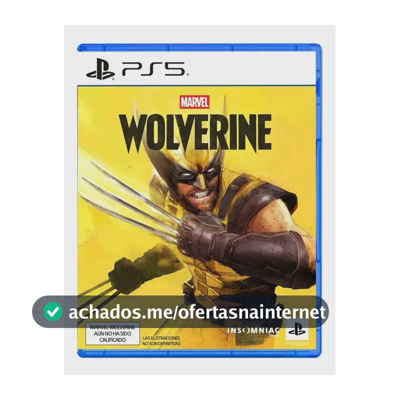 Wolverine Playstation 5 Mídia Física