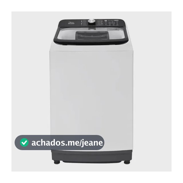 Lavadora Midea Wave Agitator 13kg Cor Branco