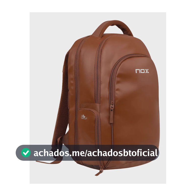Mochila Raqueteira Pro Séries Nox Caramelo Caramelo