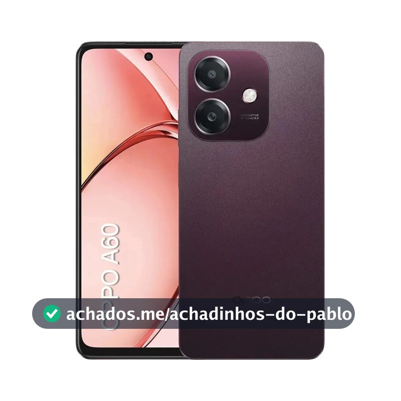 Smartphone OPPO A60 256GB 8GB RAM 4G Vinho