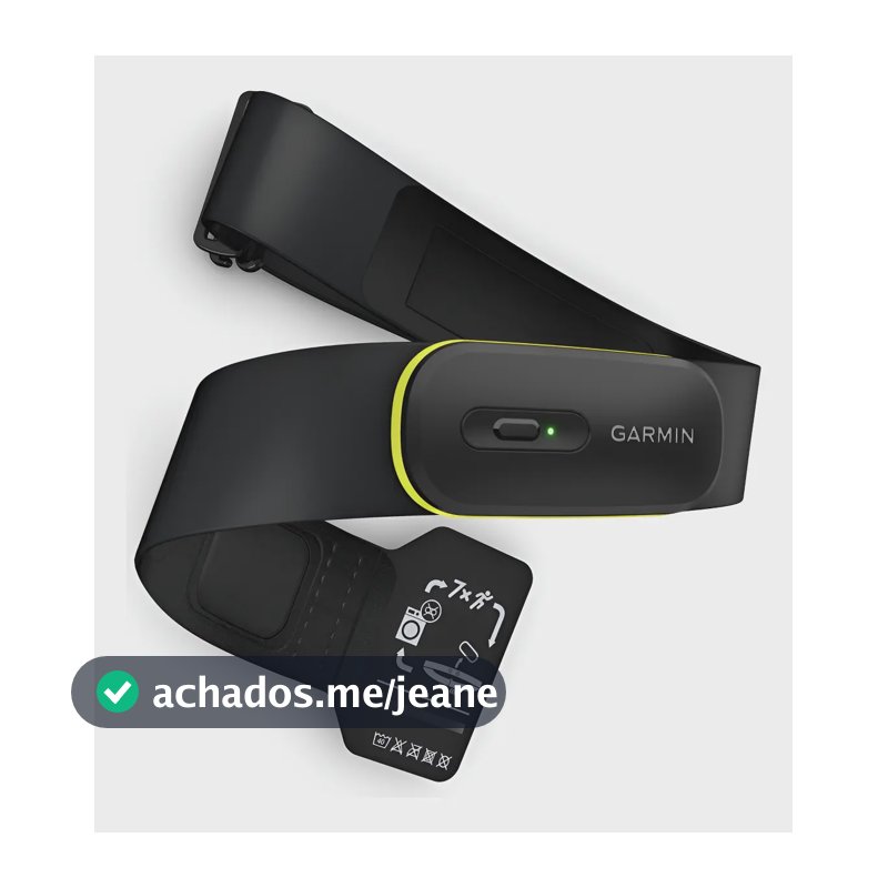 Banda De Monitor Cardíaco Bluetooth Garmin Hrm 600 M A Xl Co Preto M/xl