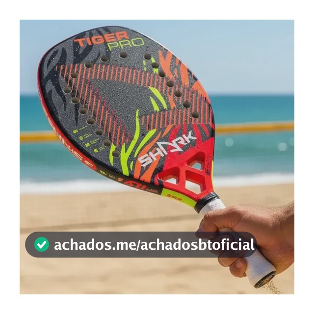 Raquete de beach tennis Shark Tiger 2023