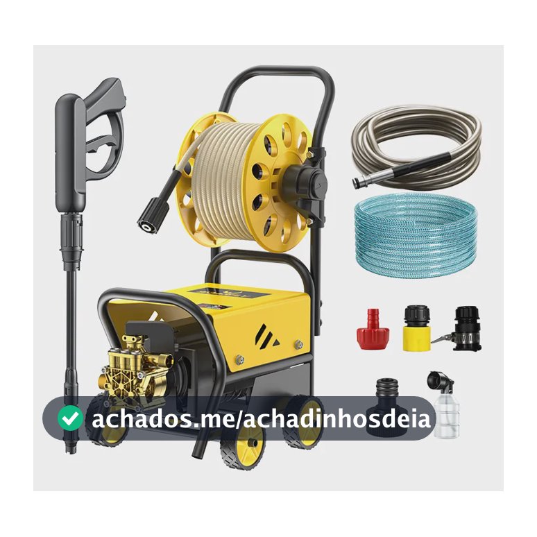 Soarfly Lavadora De Alta Pressão Portátil 12 L/min 2800 W Amarelo-1 127v