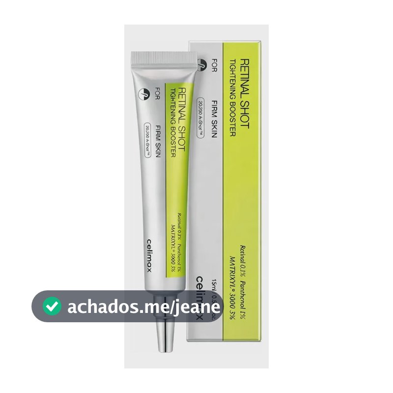 Celimax Vita A Retinal Shot Tightening Booster 15ml Coreano Todo Tipo De Pele Noite