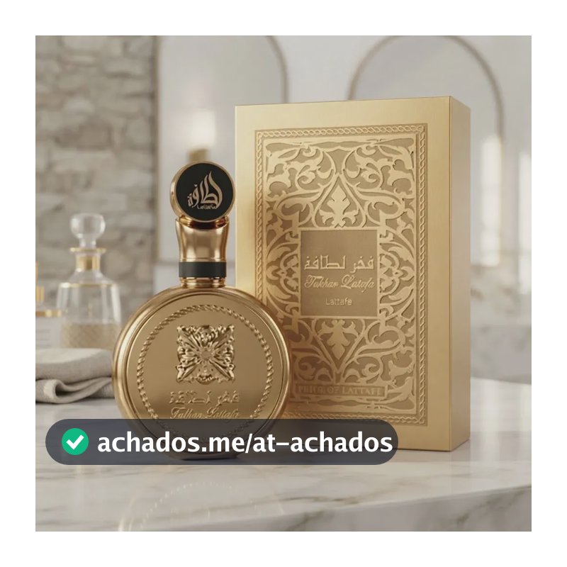 Perfume Árabe Lattafa Fakhar Gold Extrait Unissex
