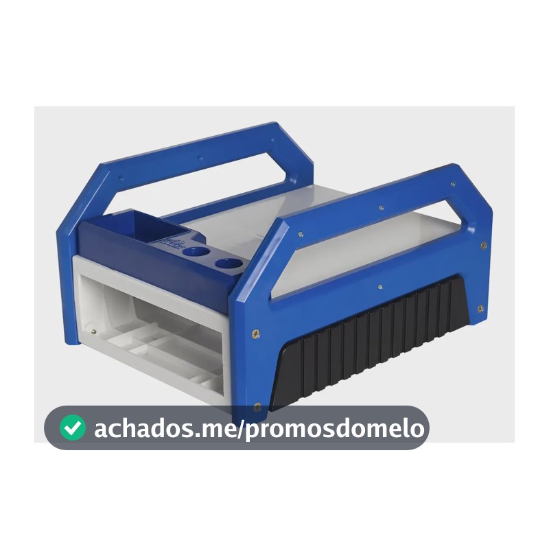 Rack Móvel Automotivo Evox 3d Abs 1 Din Prova D'água Som Azul Preto E Branco