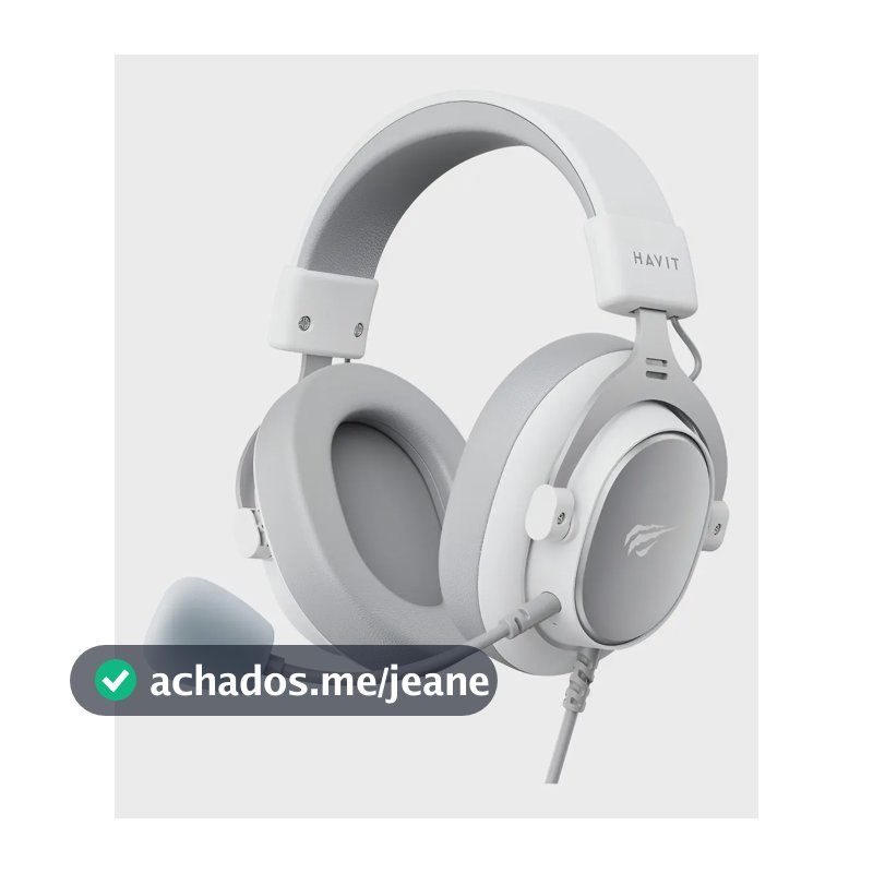 Fone De Ouvido Branco 3,5mm H2015se-white, Marca Havit