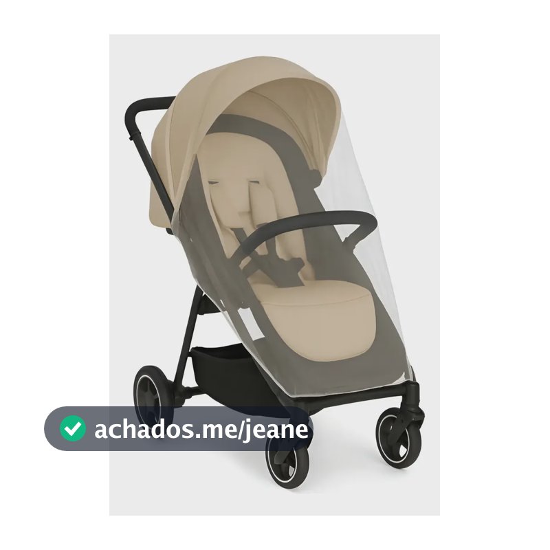 Mosquiteiro Para Carrinhos De Bebê Empório Do Peso E Decorações Para Carrinho Com Elástico - Palha