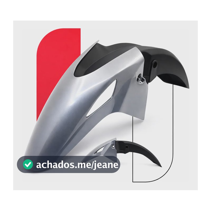 Paralama Dianteiro Cg Titan Fan Start 150 160 2014 A 2026 Dianterio Prata Force
