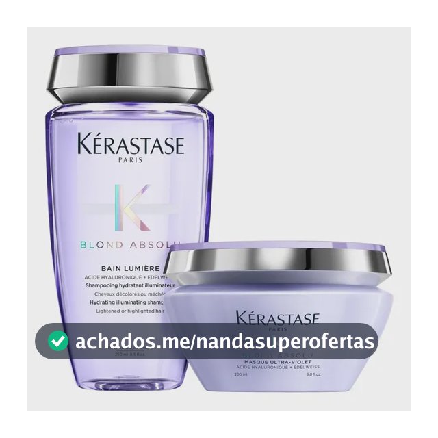 Kit Kérastase Blond Absolu Violet Lumiére (2 Produtos)