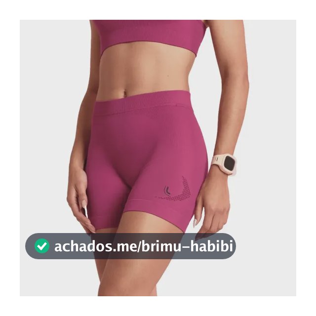 Shorts Fitness Lupo Sport Sem Costura Academia Ciclista