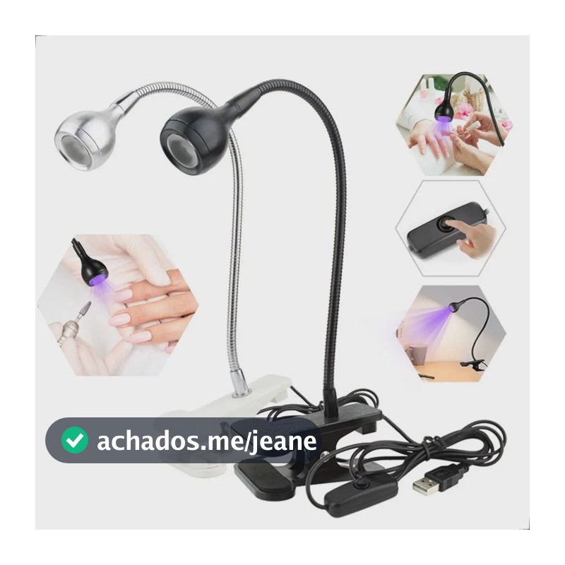Mini Cabine Secador Tip Molde F1 UV Estufa Gel Cor Preto kateluo