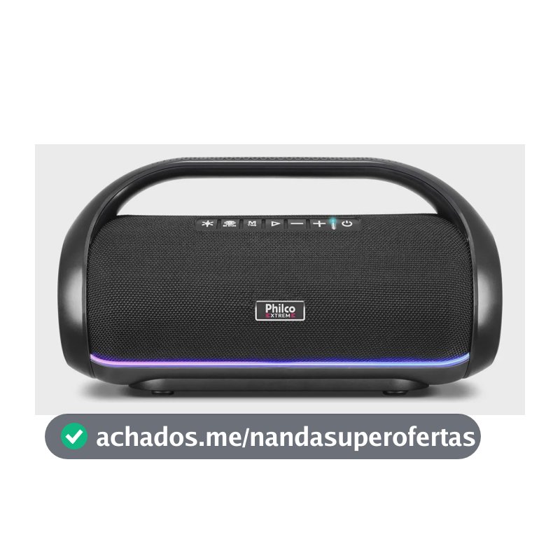 Caixa de Som Speaker Philco Extreme 220W PBS220BT