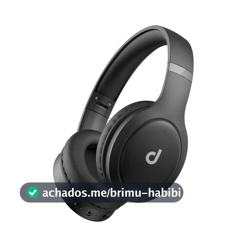 Fone De Ouvido Headphone Dapon H02D Bluetooth 5.1 Over-ear 22h Preto